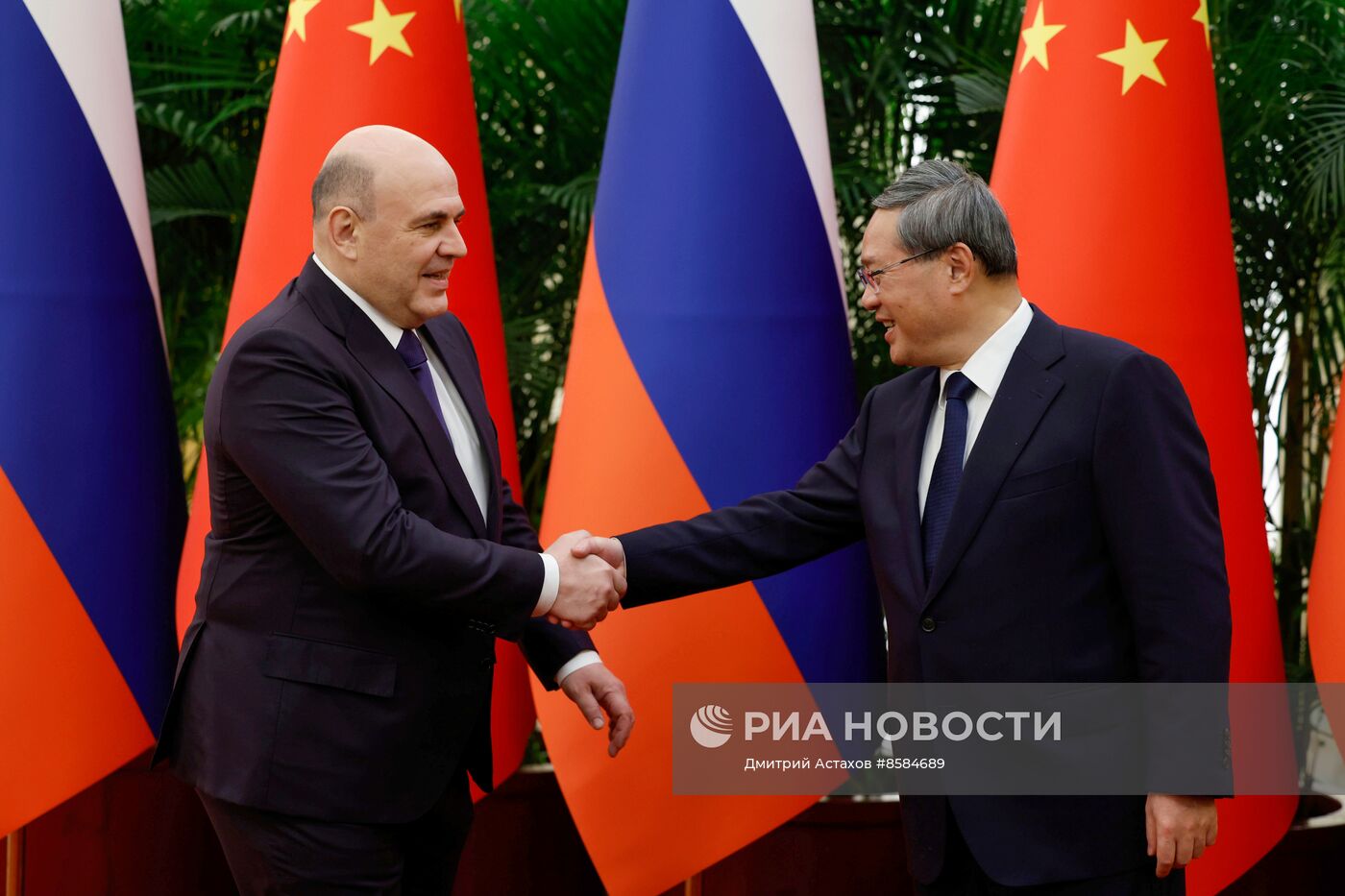 Рабочий визит премьер-министра РФ М. Мишустина в Китай