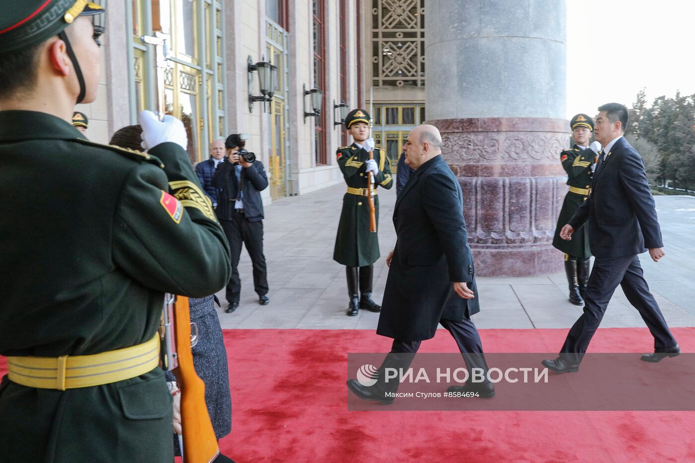Рабочий визит премьер-министра РФ М. Мишустина в Китай