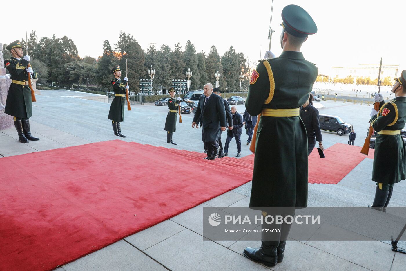 Рабочий визит премьер-министра РФ М. Мишустина в Китай