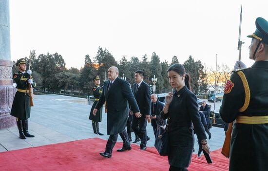 Рабочий визит премьер-министра РФ М. Мишустина в Китай