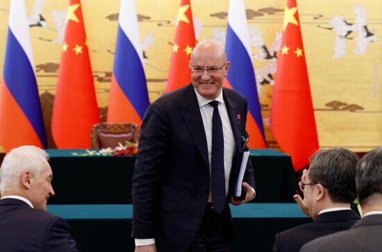 Рабочий визит премьер-министра РФ М. Мишустина в Китай