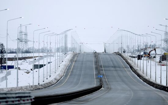 Подготовка трассы М-12 к открытию