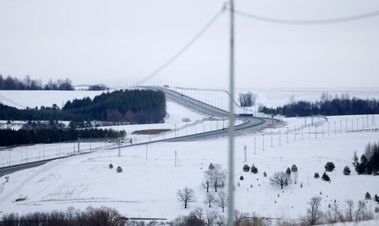 Подготовка трассы М-12 к открытию