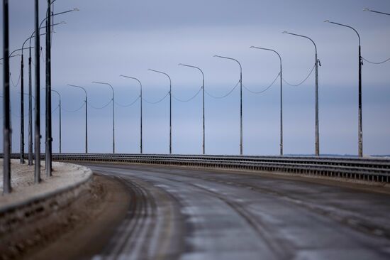 Подготовка трассы М-12 к открытию