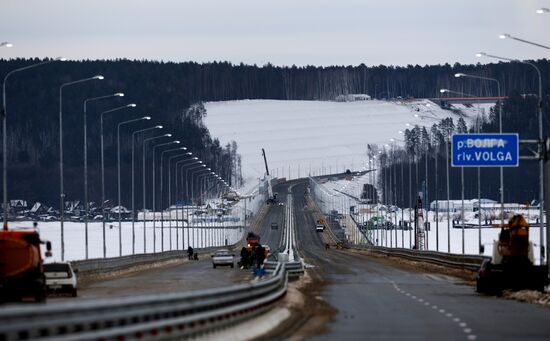 Подготовка трассы М-12 к открытию