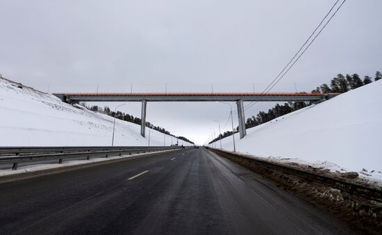 Подготовка трассы М-12 к открытию
