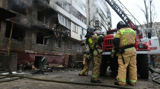 Жилой дом в Киевском районе Донецка подвергся обстрелу со стороны ВСУ