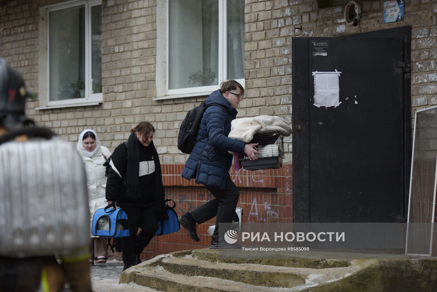 Жилой дом в Киевском районе Донецка подвергся обстрелу со стороны ВСУ