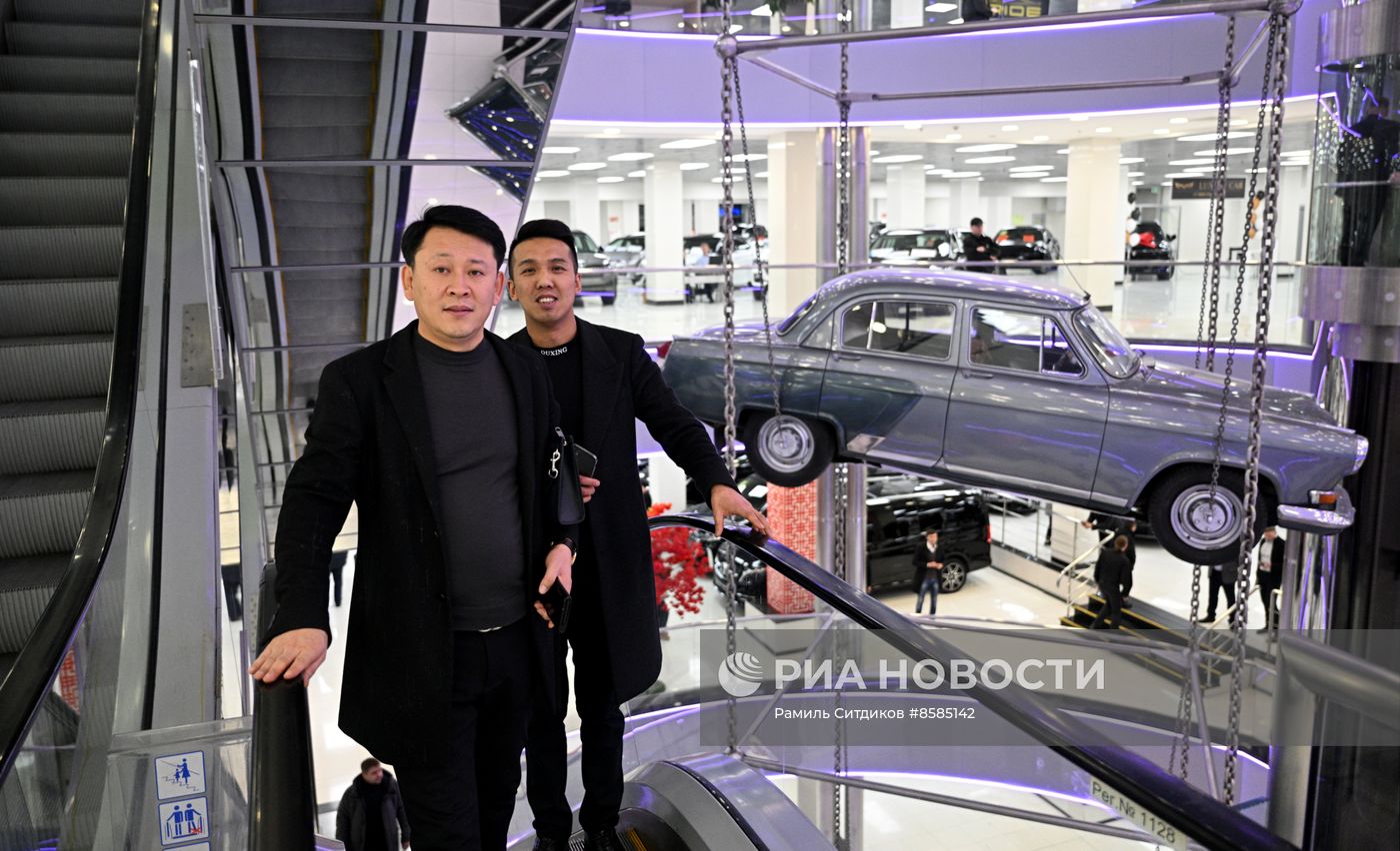Открытие первого международного центра китайских автомобилей "Москва-Тянья"