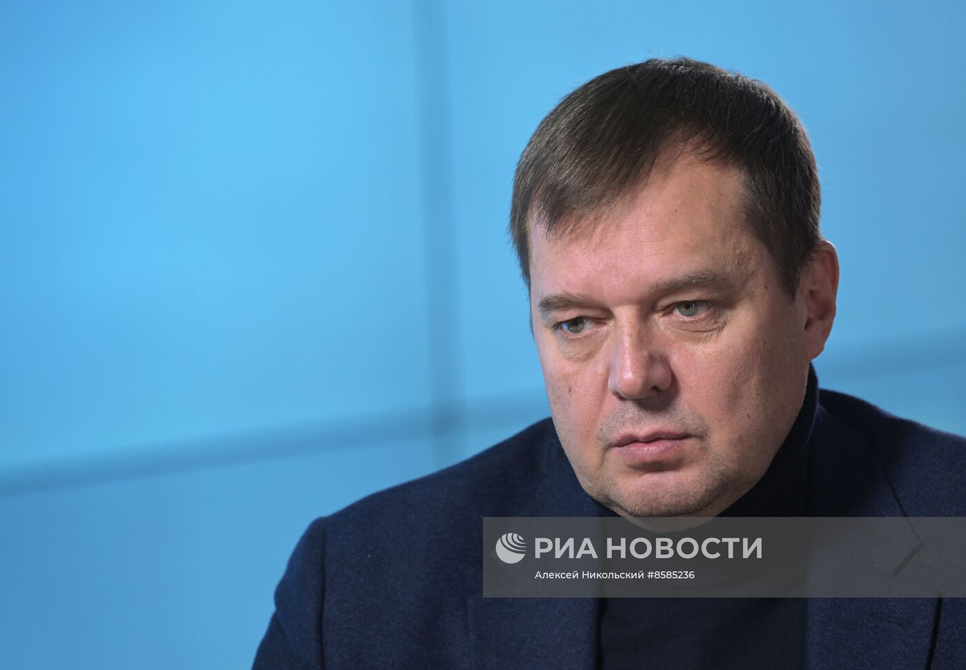 Губернатор Запорожской области Е. Балицкий дал интервью РИА Новости