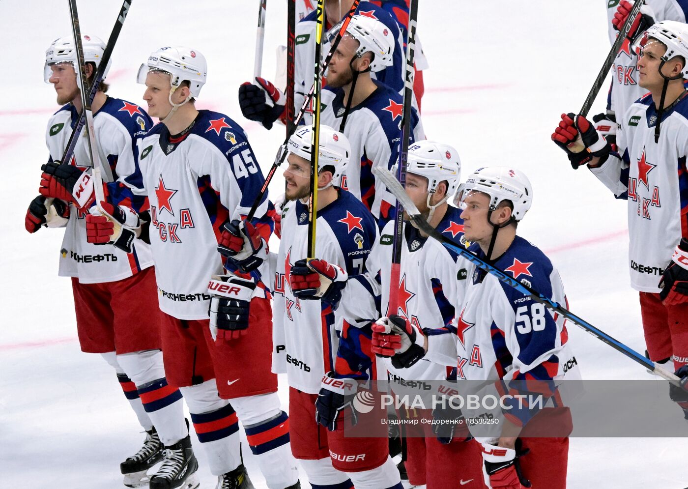 Хоккей. КХЛ. Матч "Динамо"- ЦСКА