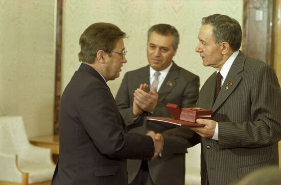 Вручение наград в Кремле