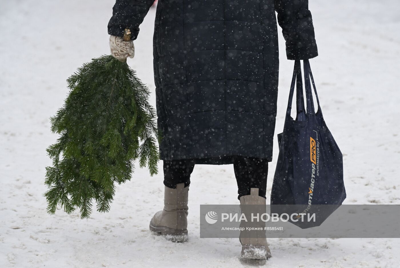 Ёлочные базары в Новосибирске