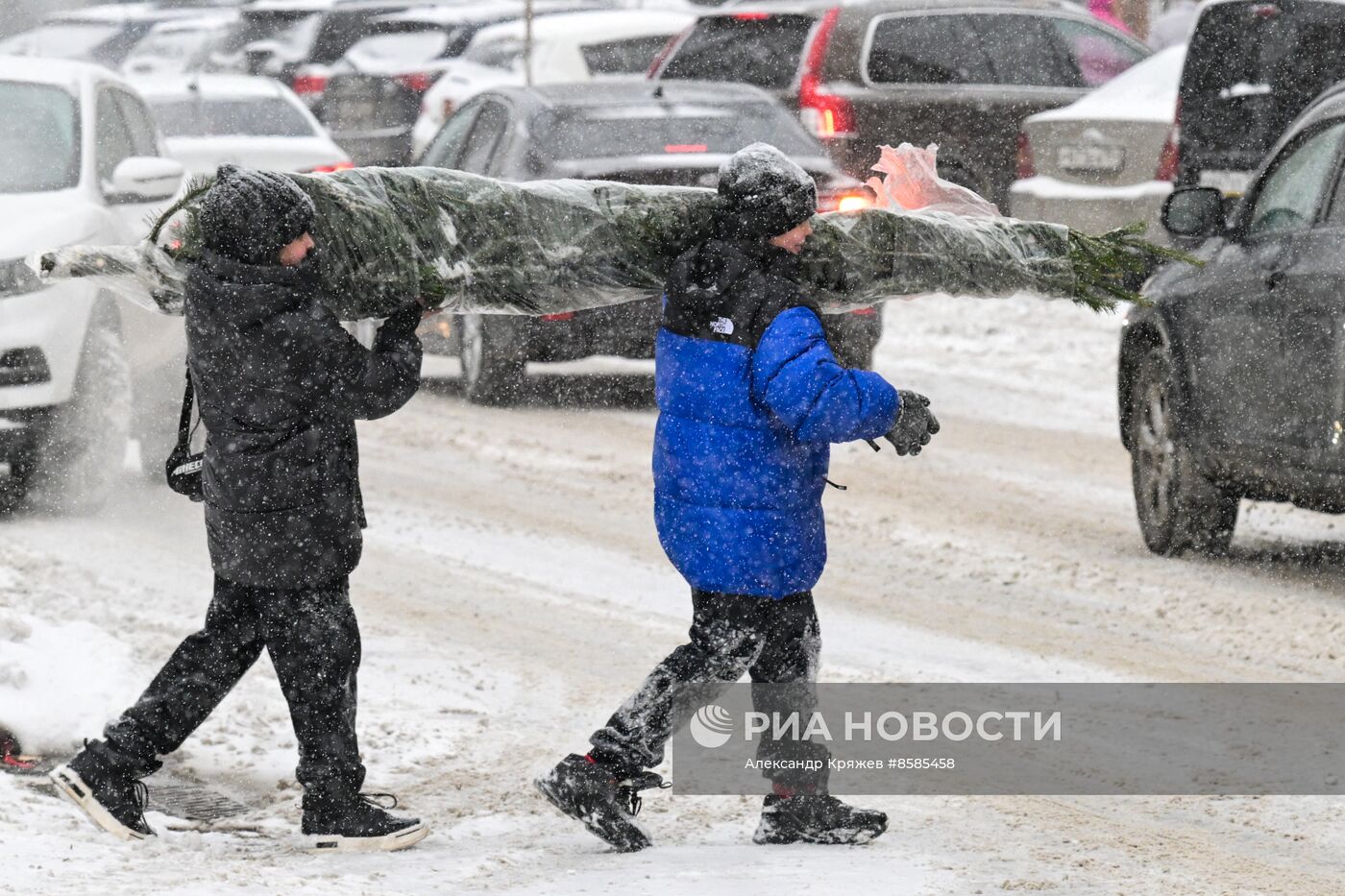 Ёлочные базары в Новосибирске