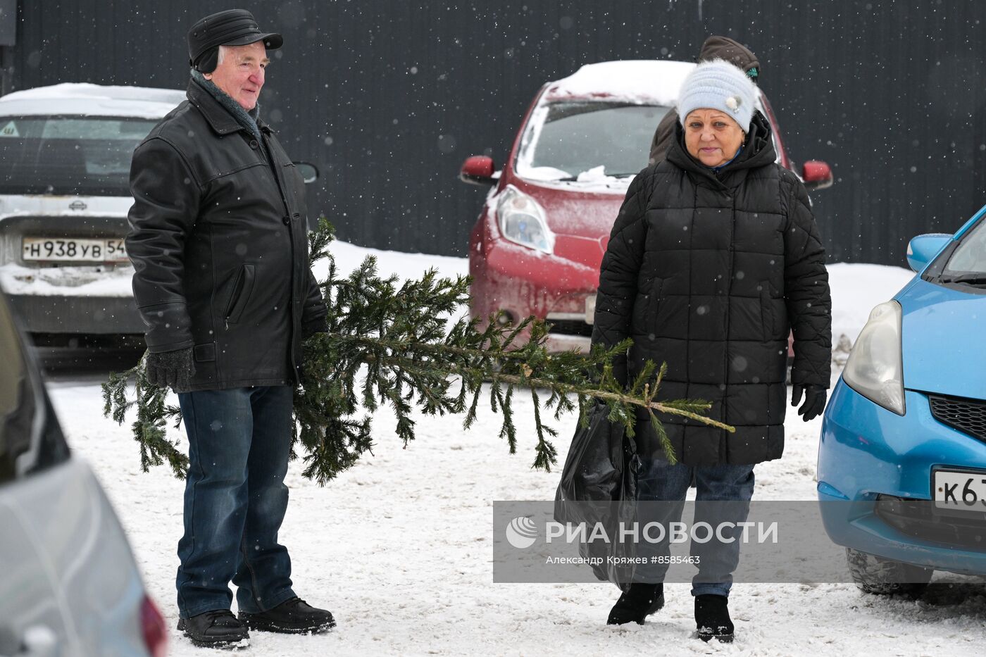 Ёлочные базары в Новосибирске 