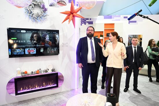 Выставка "Россия". Зимнее открытие павильона "Мир Цифры" и тестовой зоны 5G