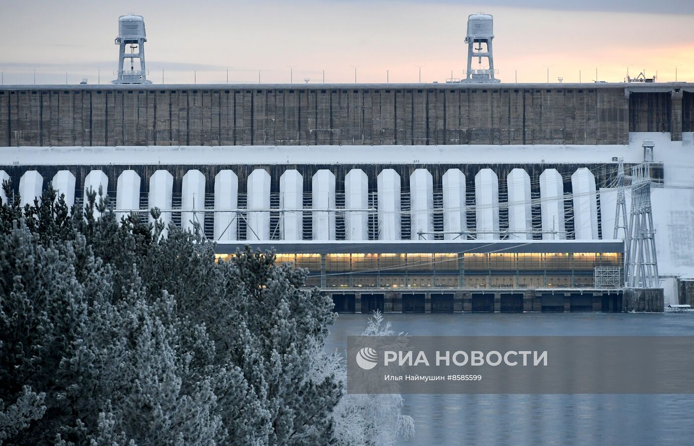 Морозы в Красноярском крае