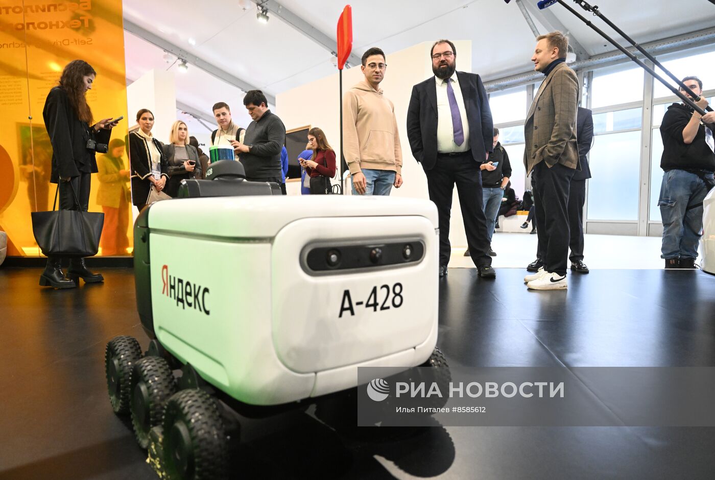 Выставка "Россия". Зимнее открытие павильона "Мир Цифры" и тестовой зоны 5G