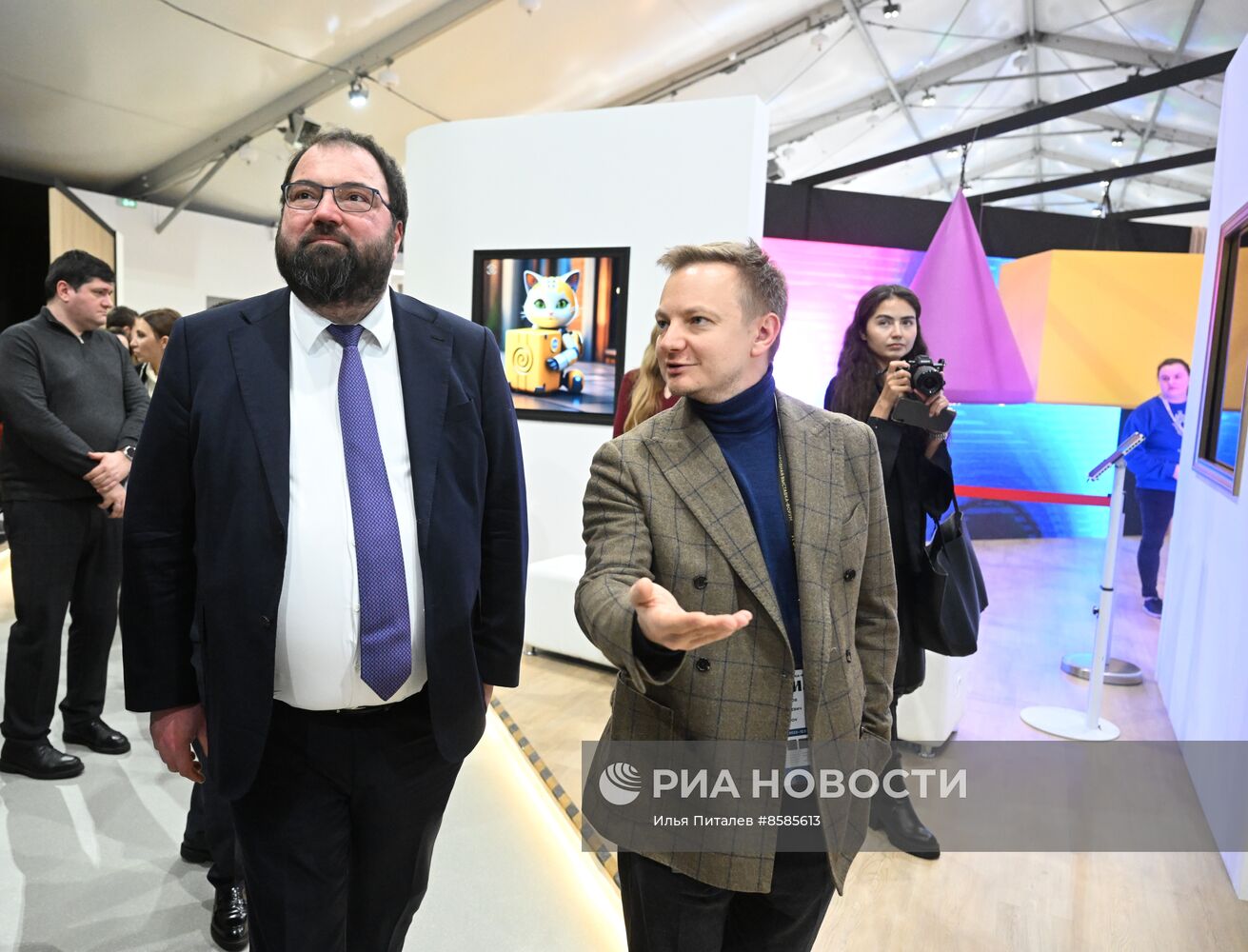 Выставка "Россия". Зимнее открытие павильона "Мир Цифры" и тестовой зоны 5G
