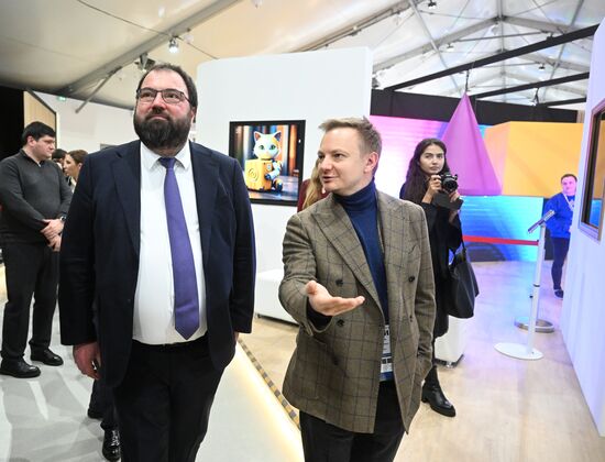 Выставка "Россия". Зимнее открытие павильона "Мир Цифры" и тестовой зоны 5G