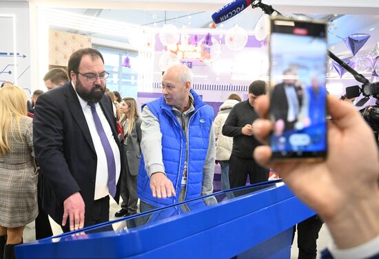 Выставка "Россия". Зимнее открытие павильона "Мир Цифры" и тестовой зоны 5G