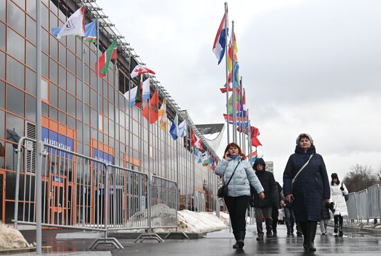 Международная выставка-форум "Россия"
Павильон №75
Место: Россия, Москва. Автор: Кирилл Зыков/РИА Новости. Работа выставки "Россия"