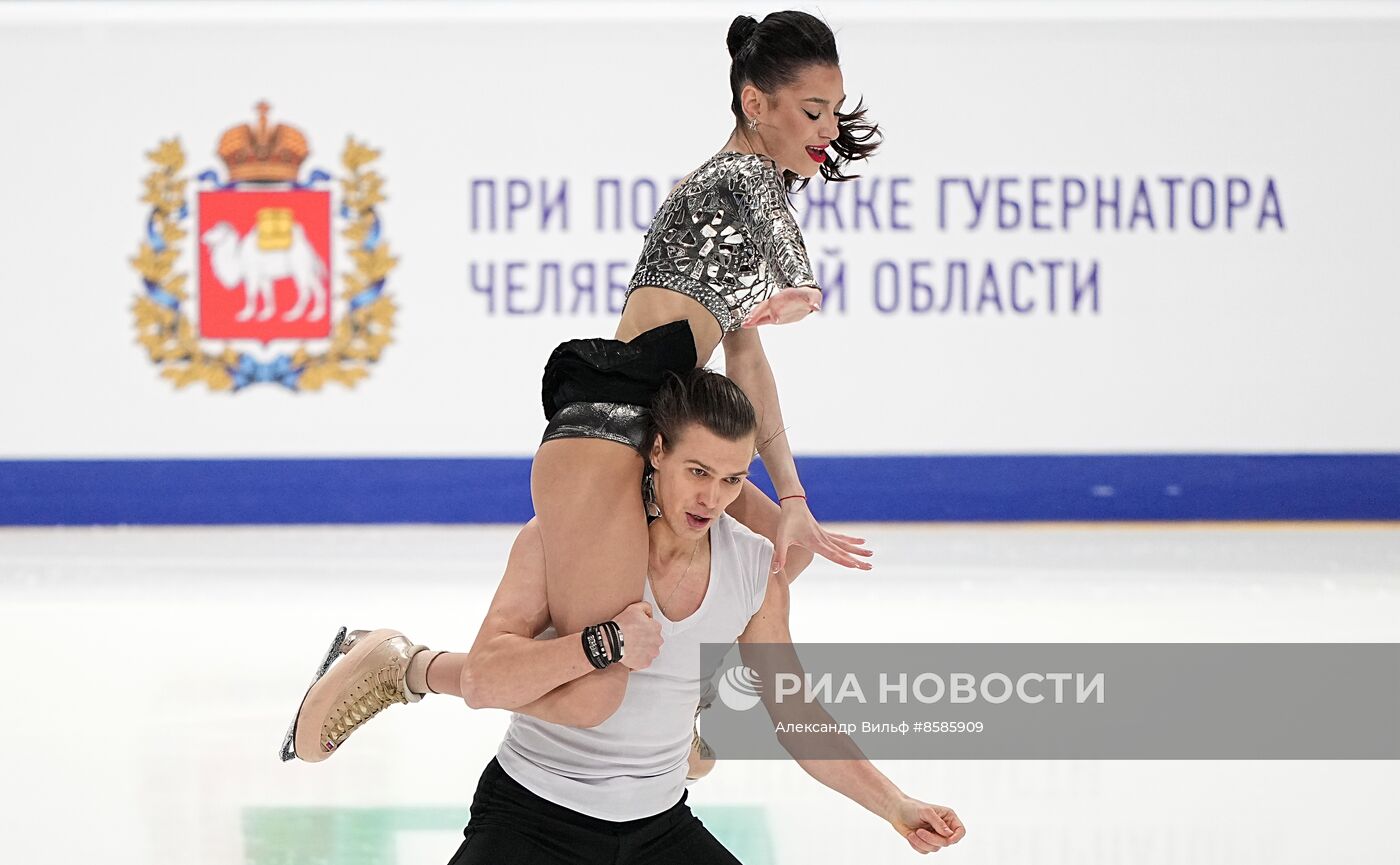 Фигурное катание. Чемпионат России. Танцы. Ритмический танец