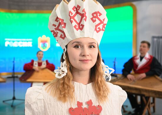 Международная выставка-форум "Россия"
Республика Карелия. День региона
Павильон №75
Место: Россия, Москва. Автор: Илья Питалев/РИА Новости. Выставка "Россия". Республика Карелия. День региона