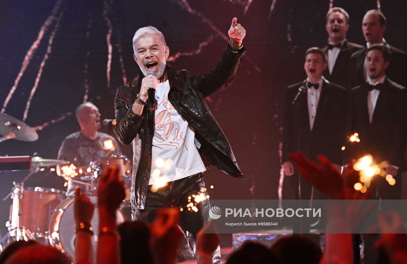 Съемки Новогодней ночи на Первом канале