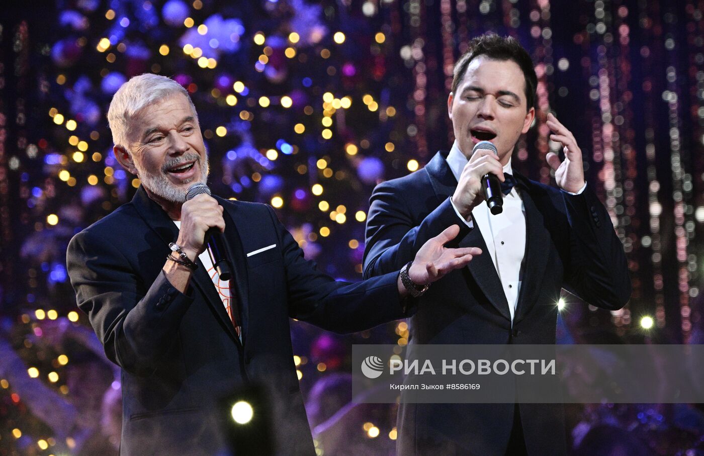 Съемки Новогодней ночи на Первом канале