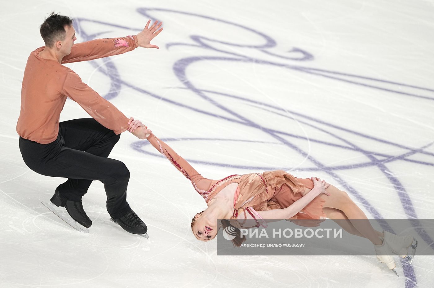 Фигурное катание. Чемпионат России. Пары. Короткая программа