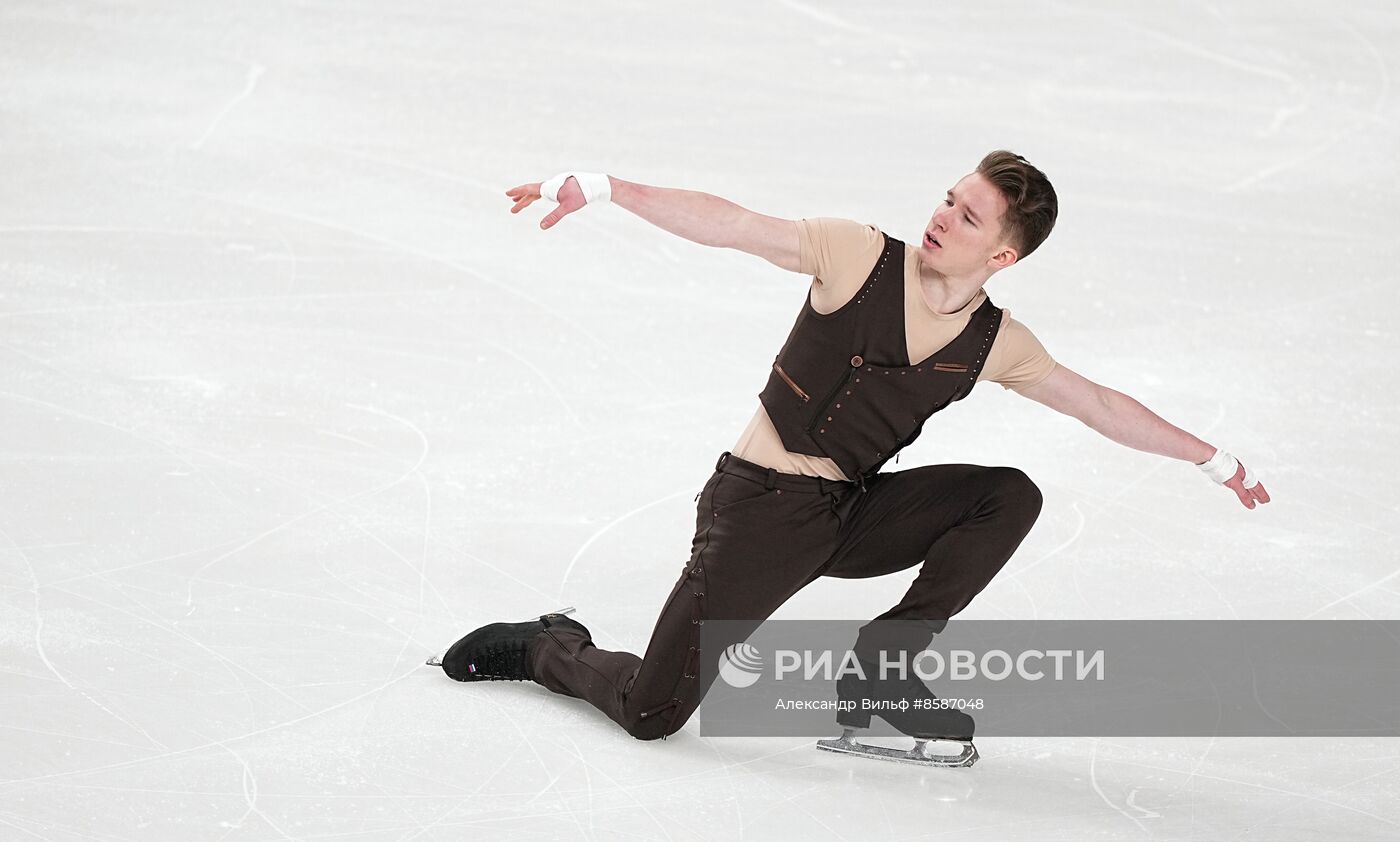 Фигурное катание. Чемпионат России. Мужчины. Произвольная программа