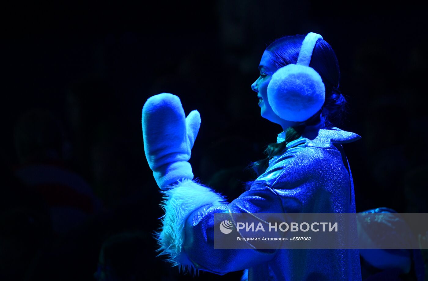 Выставка "Россия". "Мастерская чудес" - новогодние елки для детей участников СВО