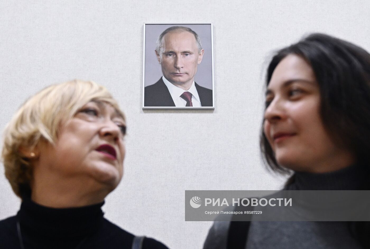 Открытие региональных избирательных штабов поддержки кандидата в президенты РФ В. Путина