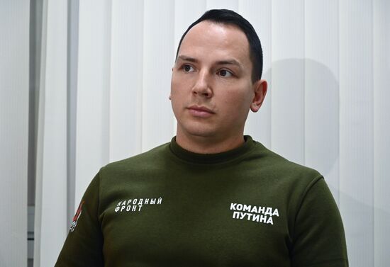 Открытие региональных избирательных штабов поддержки кандидата в президенты РФ В. Путина