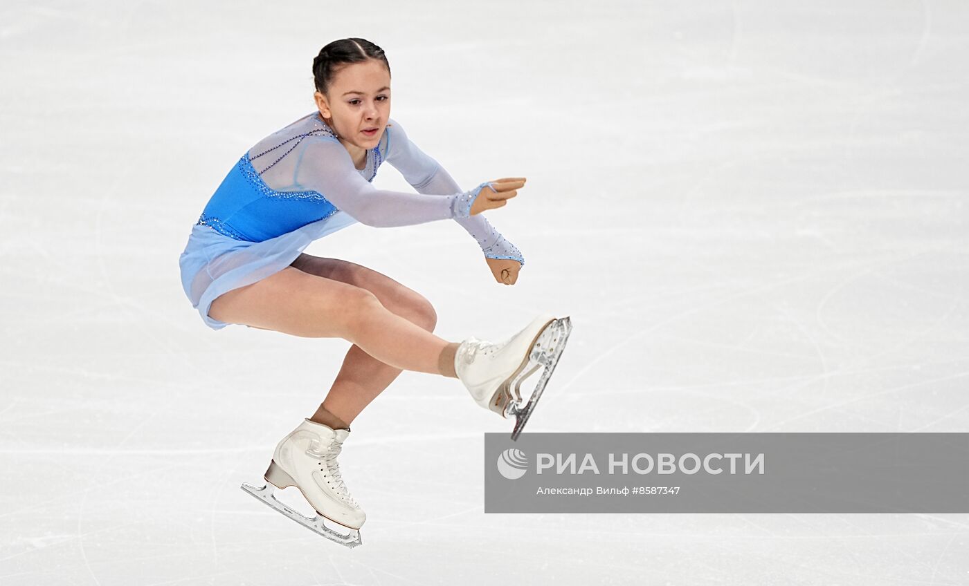 Фигурное катание. Чемпионат России. Женщины. Короткая программа