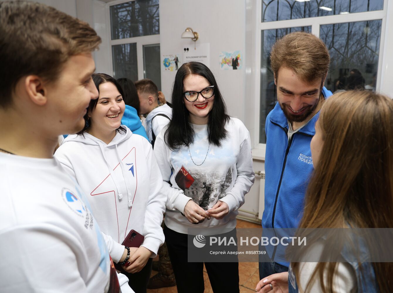 Открытие региональных избирательных штабов поддержки кандидата в президенты РФ В. Путина