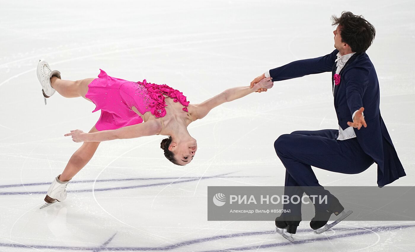 Фигурное катание. Чемпионат России. Пары. Произвольная программа