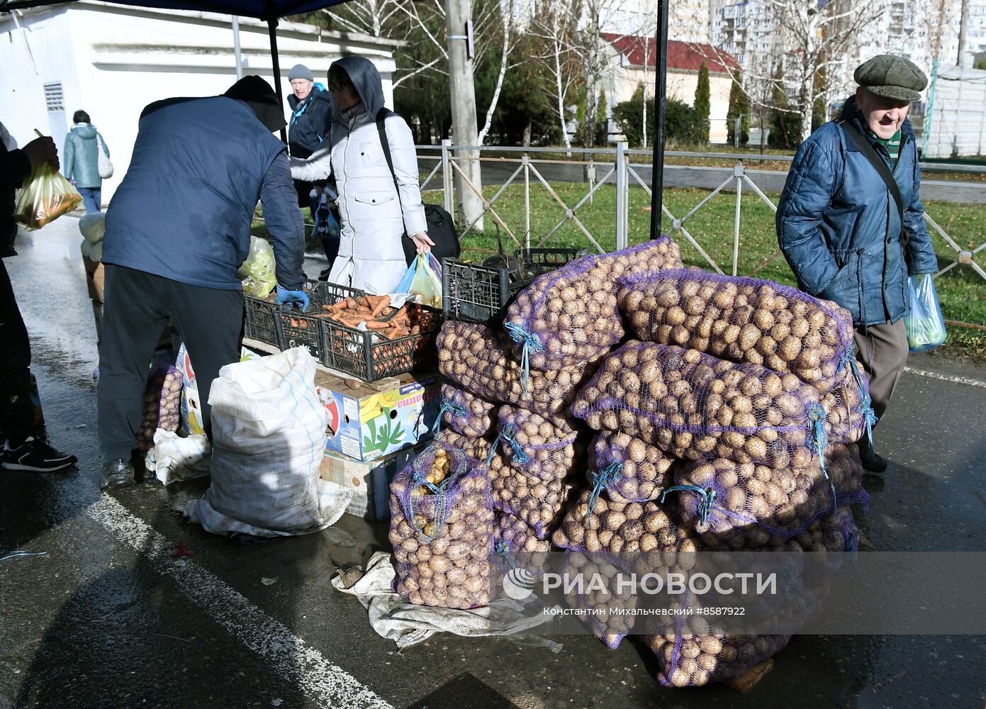 Продовольственная ярмарка в Симферополе