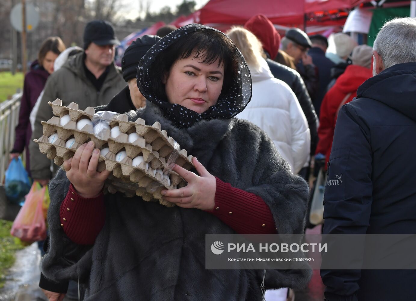 Продовольственная ярмарка в Симферополе