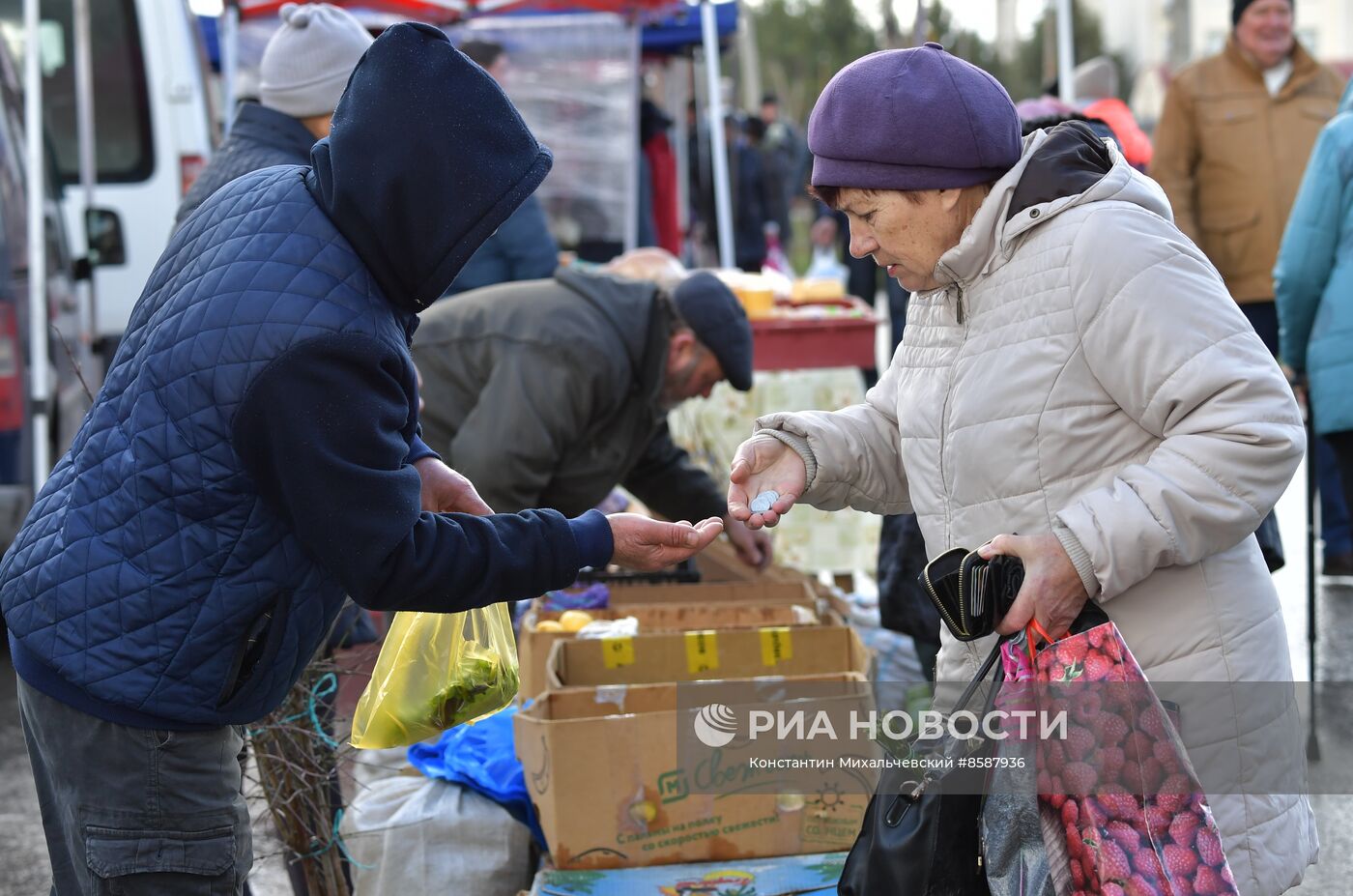 Продовольственная ярмарка в Симферополе