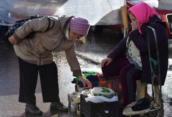 Продовольственная ярмарка в Симферополе