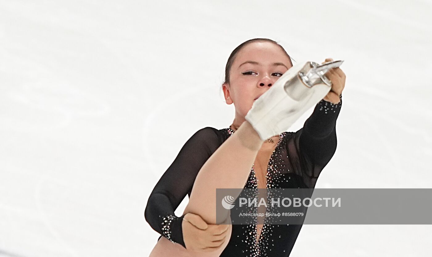 Фигурное катание. Чемпионат России. Женщины. Произвольная программа