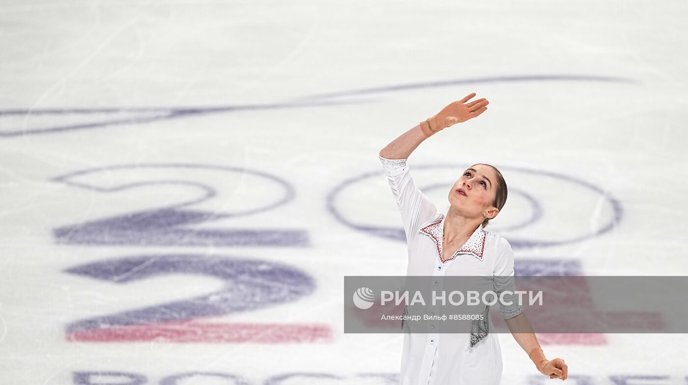 Фигурное катание. Чемпионат России. Женщины. Произвольная программа