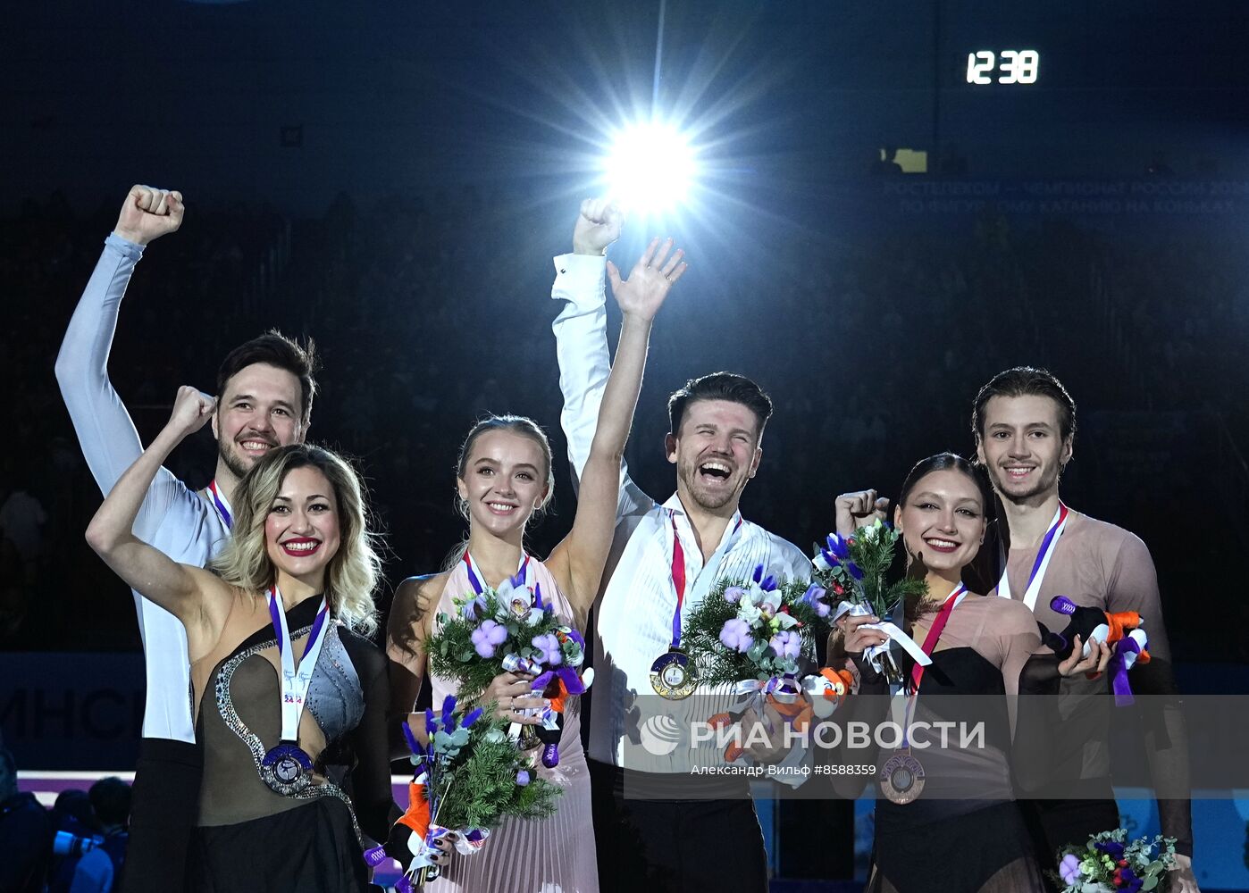 Фигурное катание. Чемпионат России. Церемония награждения