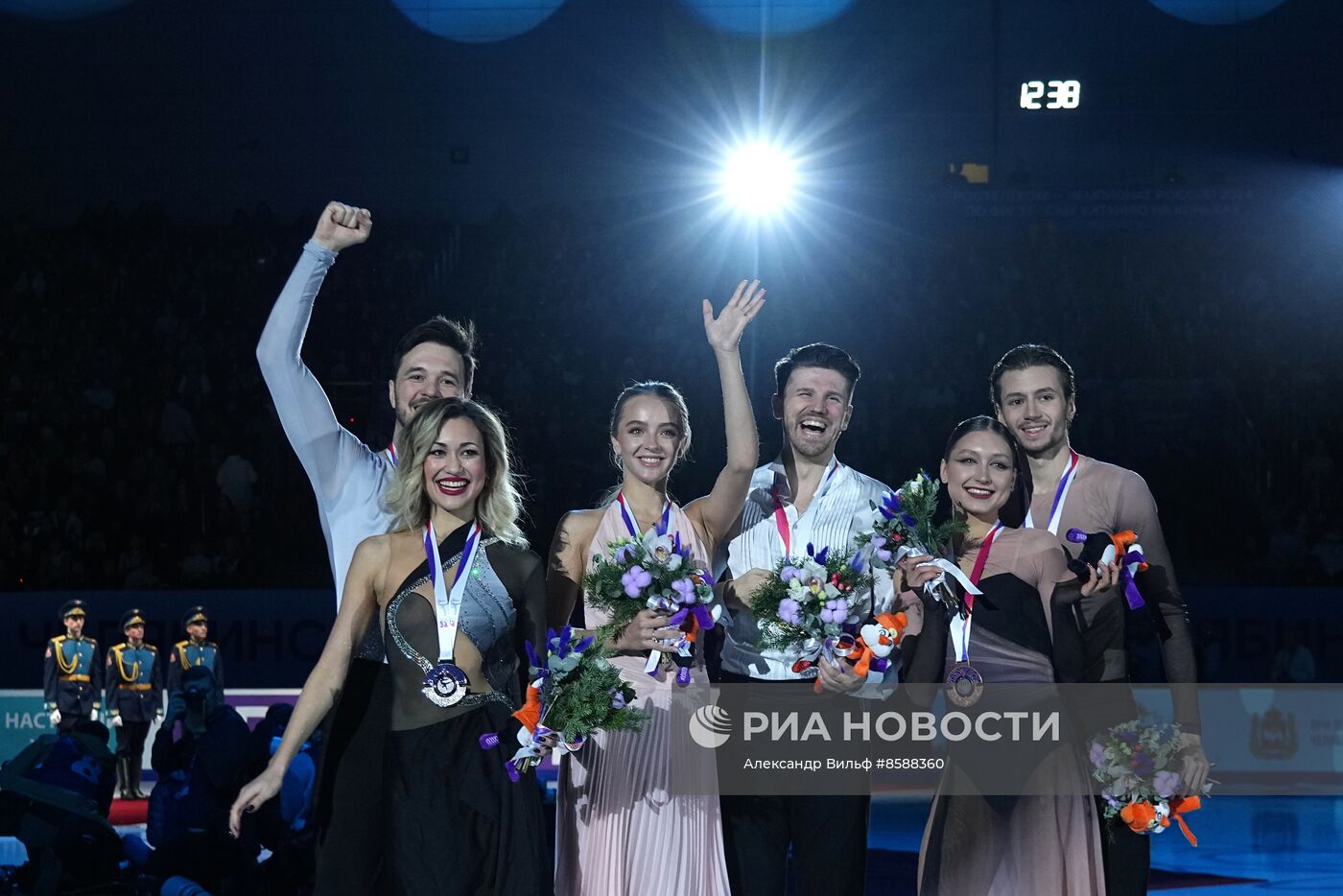 Фигурное катание. Чемпионат России. Церемония награждения