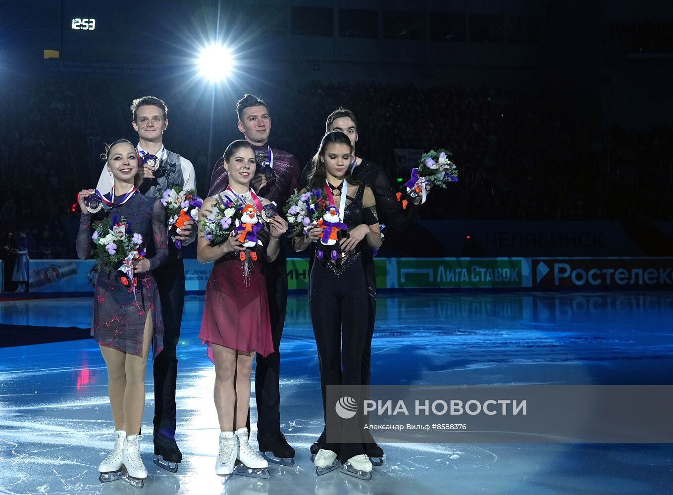 Фигурное катание. Чемпионат России. Церемония награждения