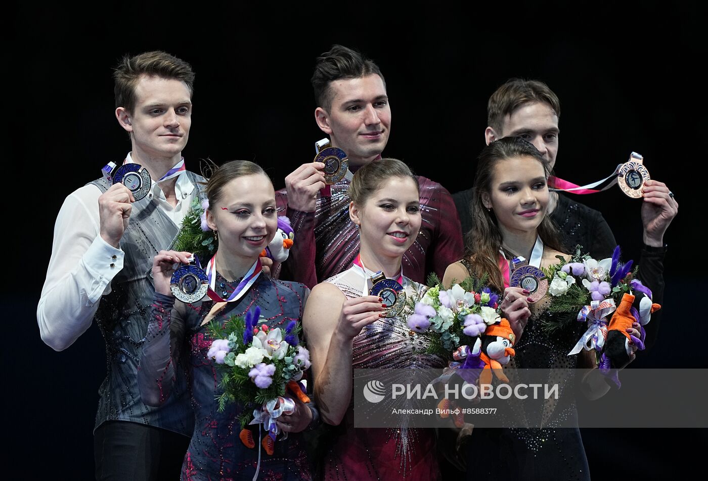 Фигурное катание. Чемпионат России. Церемония награждения