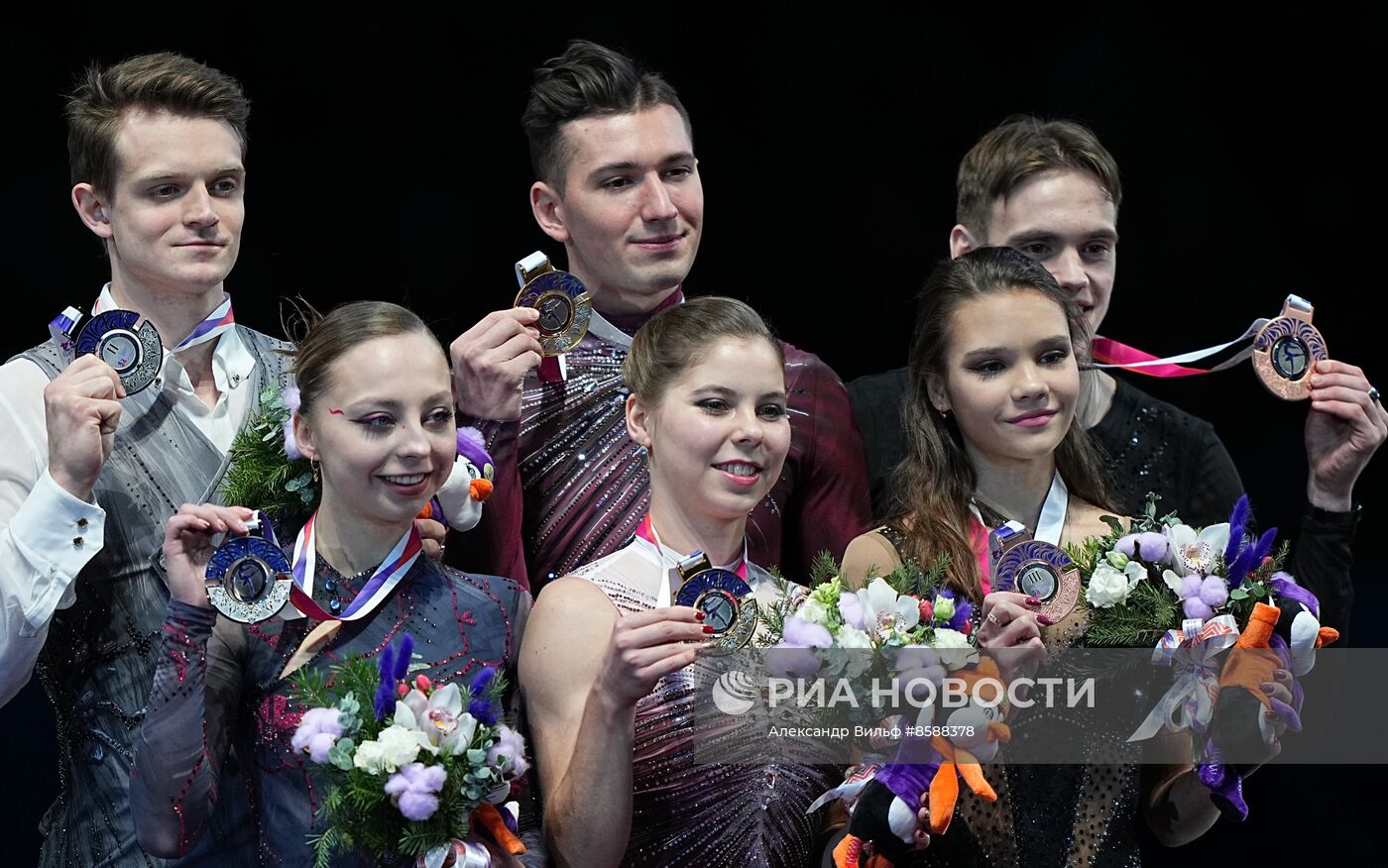 Фигурное катание. Чемпионат России. Церемония награждения