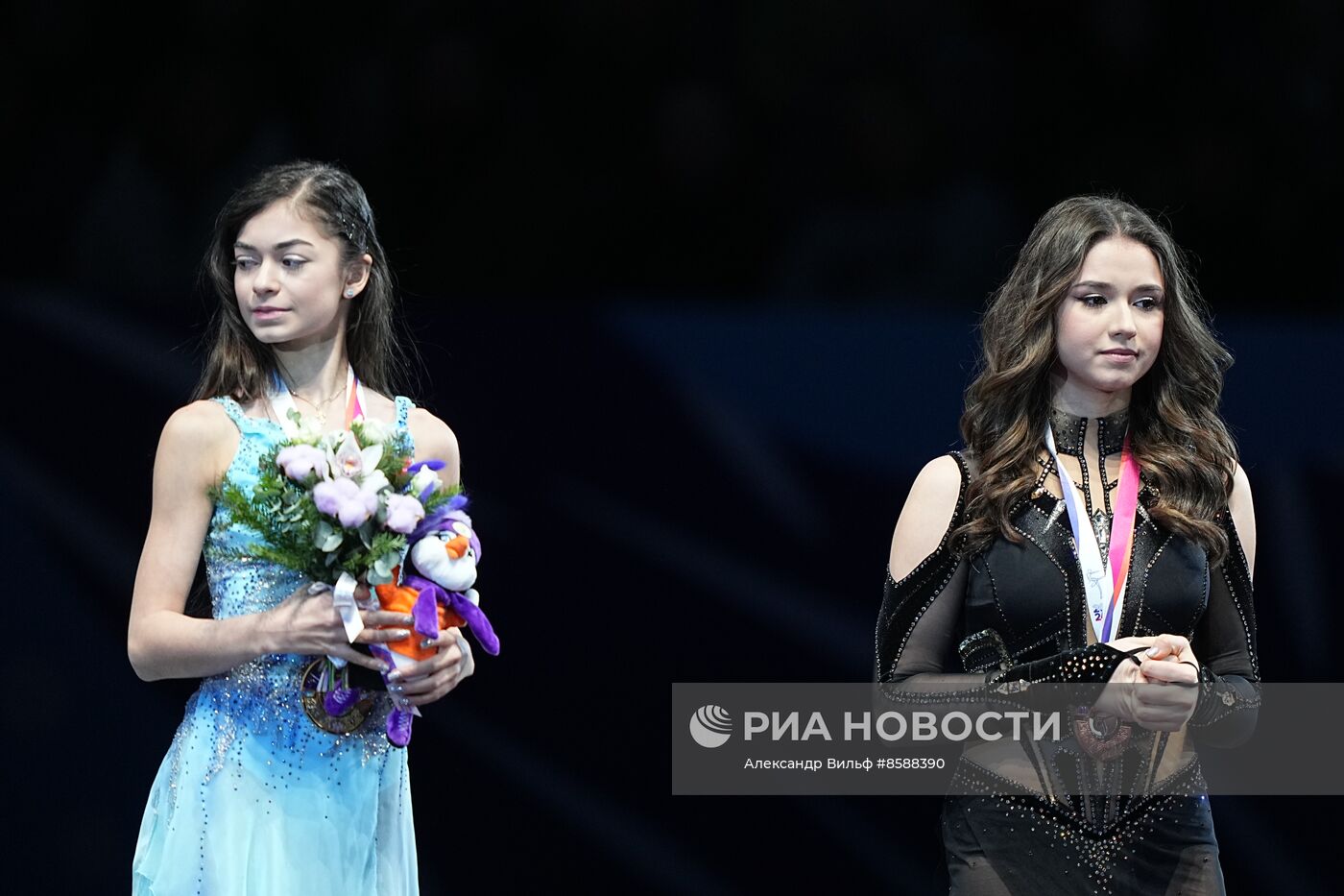 Фигурное катание. Чемпионат России. Церемония награждения